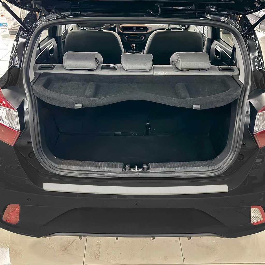 Ladekantenschutz Stoßstangenschutz für Hyundai i10 2019-2025 Edelstahl Gebürstet