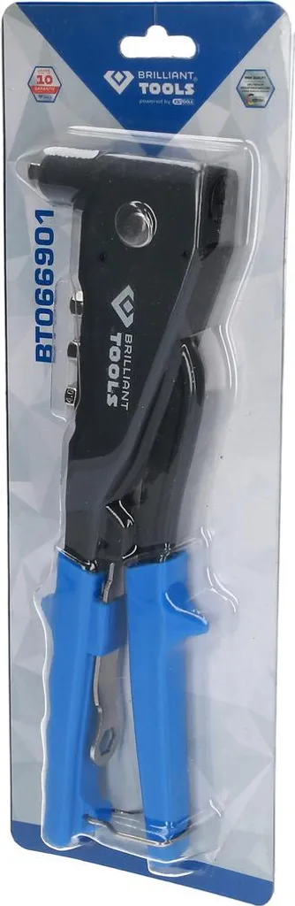 Pince à riveter manuelle 4 buses interchangeables Ø 2,4 à 4,8 mm robuste - 8