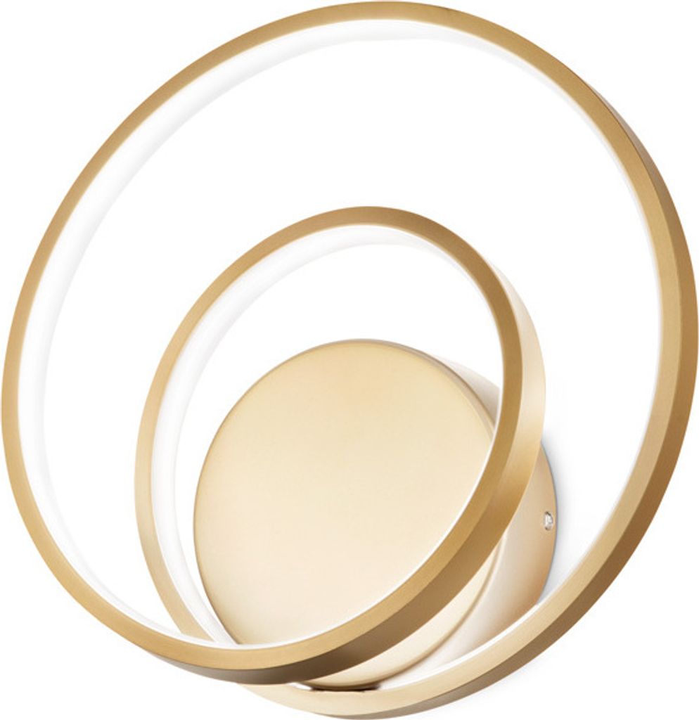 Moderne Dali Oz Metall Messing Led Wandleuchte 28W 3000K Warmes Licht