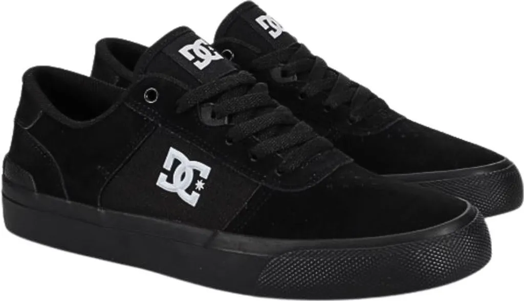 DC Shoes Teknic S Noir Noir Blanc 46 - Chaussures de Skate Performance