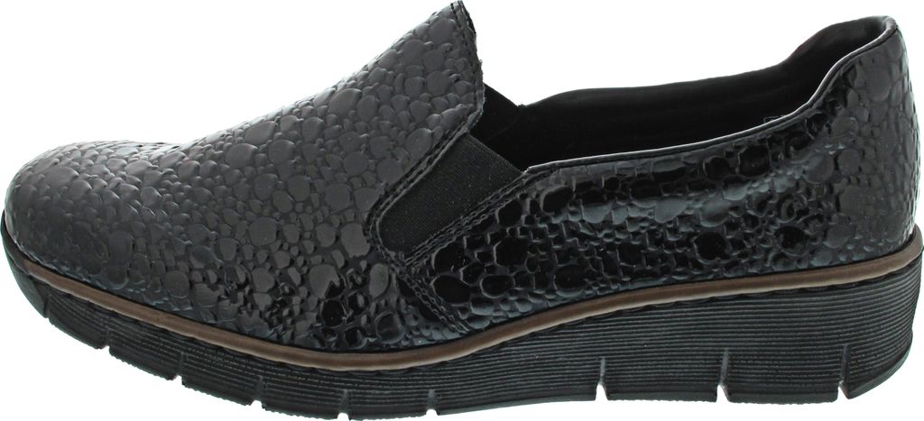 Rieker Damen Halbschuhe 53766-45 grau 40 Produktbild 