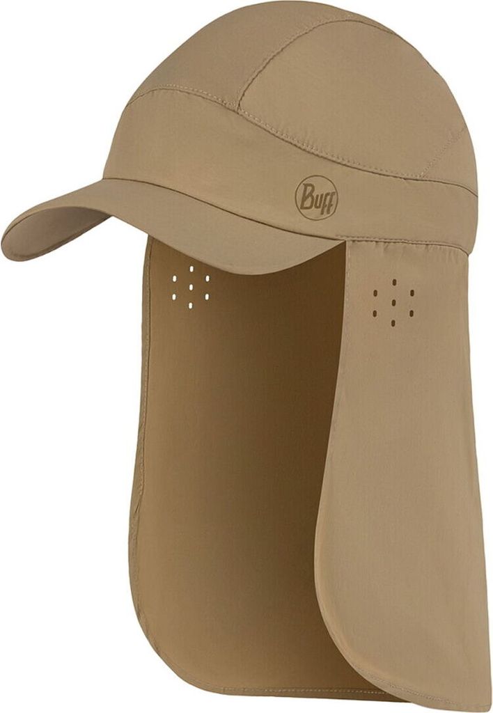 Kappe mit Nackenschutz Buff Pack Cap Bimini Sand