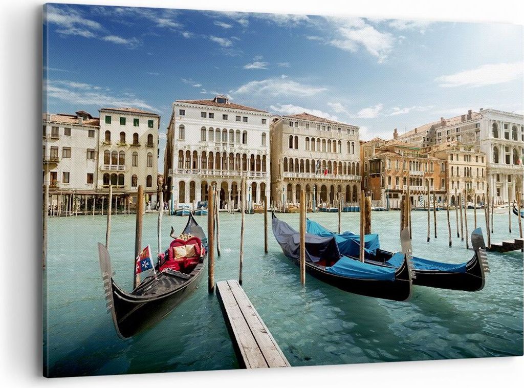 Bild auf Leinwand - Leinwandbild - Architektur venedig Produktbild 