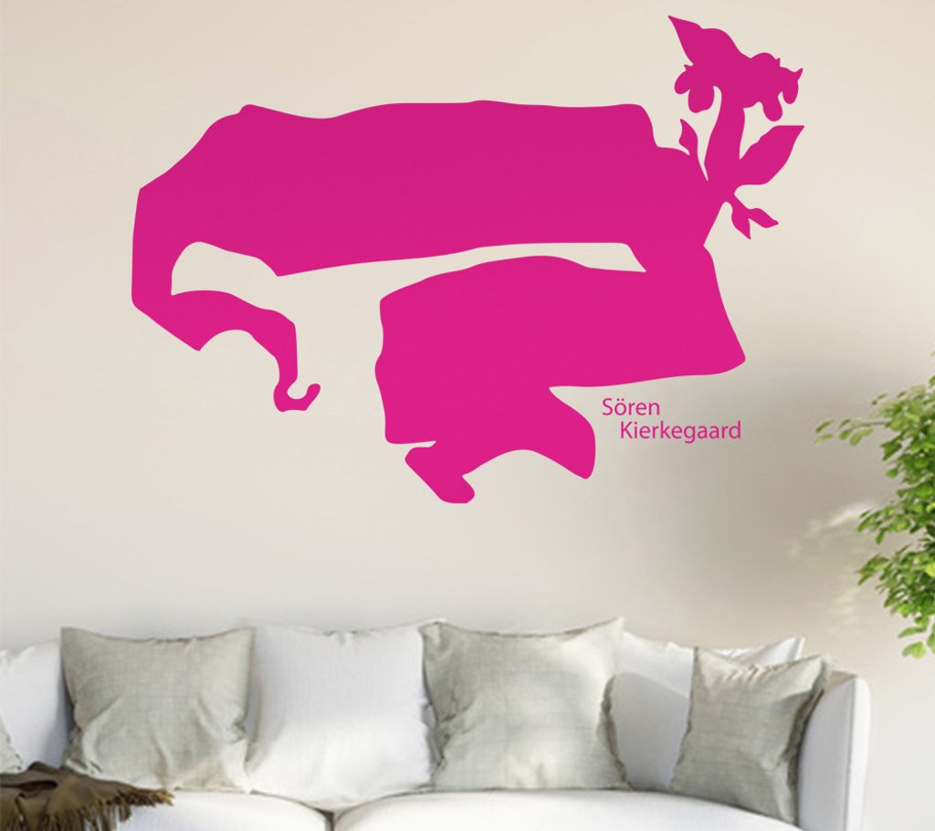 Verstehen kann man das Leben ... Wandtattoo in 6 Größen - Wandaufkleber Wall Sticker - Dekoration, Küche, Wohnzimmer, Schlafzimmer, Badezimmer