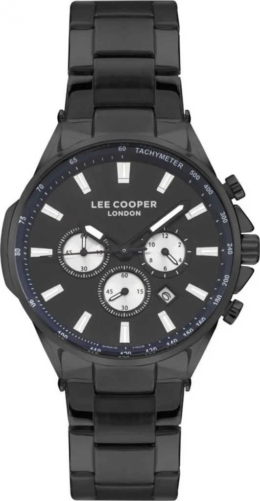 Montre Analogique Homme Noir Lee Cooper LC07381.690 Style Fashion Chic