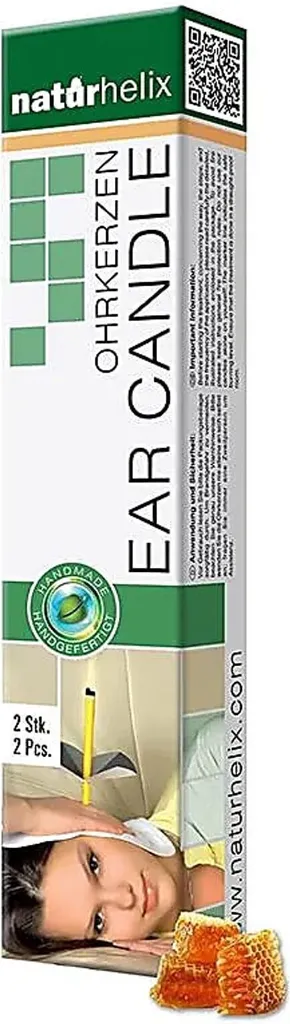 Cône auriculaire et bougies d'oreilles naturelles de 45g
