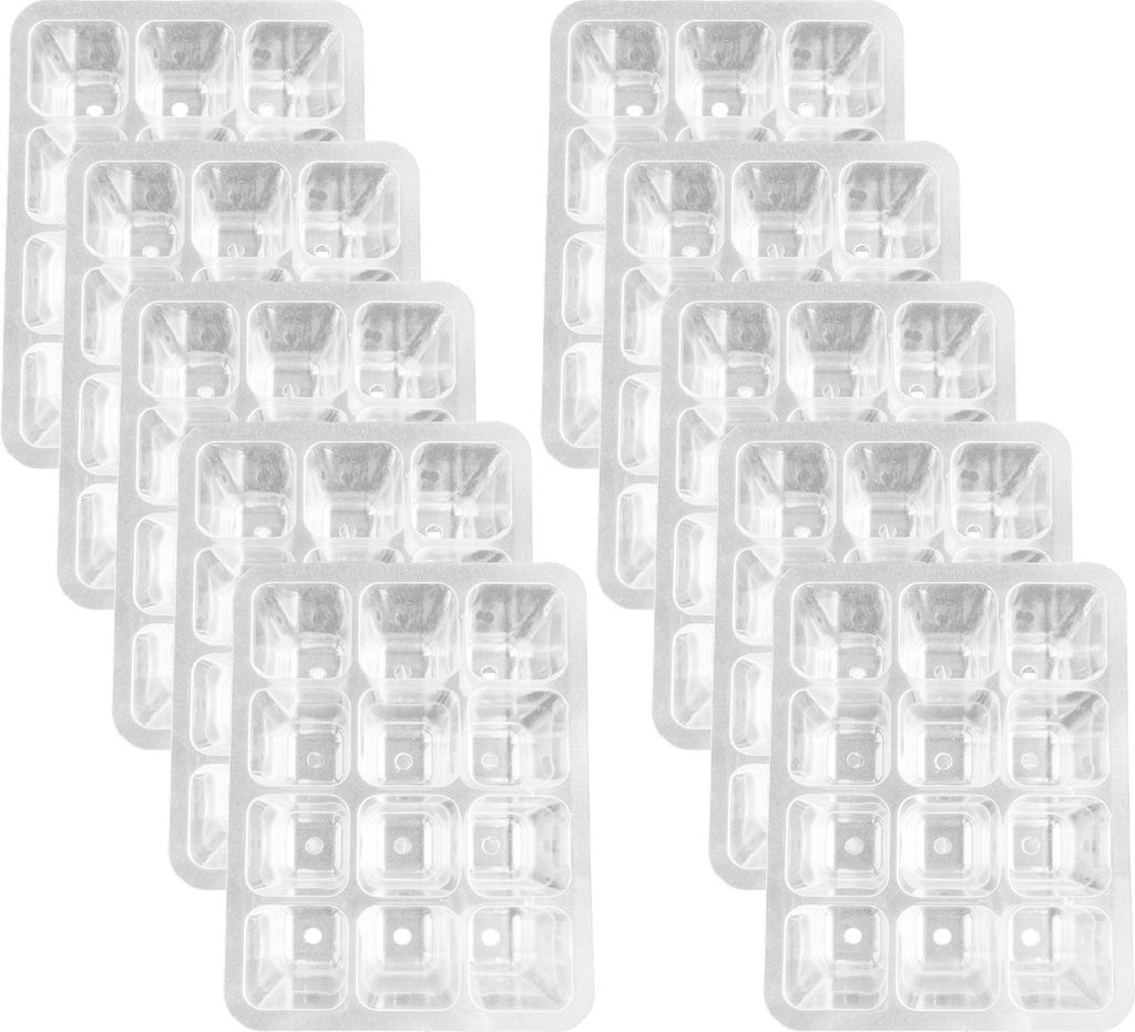 10pcs/Set Abflussloch Anti-Kratzer-Pflanze Wachsen Plastik Plastik Praktisches beatmter Pflanze Wachstum für Garten-12 Löcher