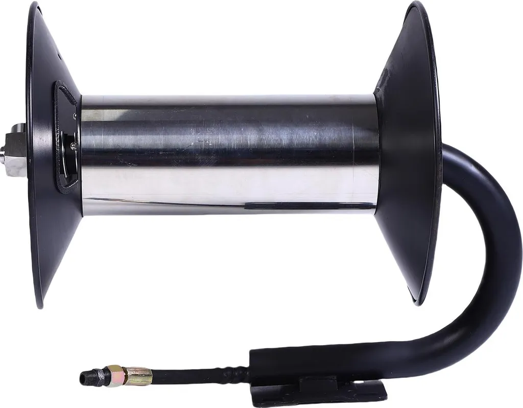 Enrouleur Haute Pression 4000 PSI 276 Bar en Acier pour Tuyau de 50m
