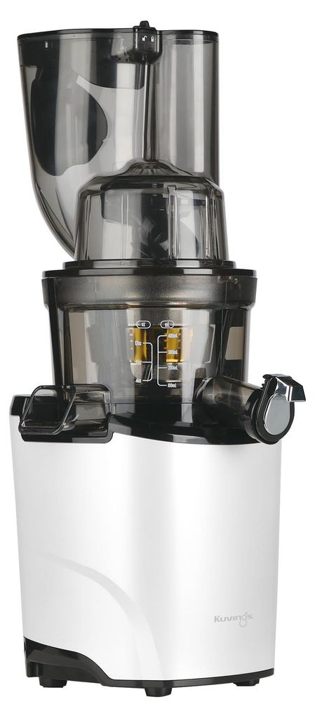 Kuvings REVO830, Langsamer Entsafter, Schwarz, Weiß, 48 Produktbild 
