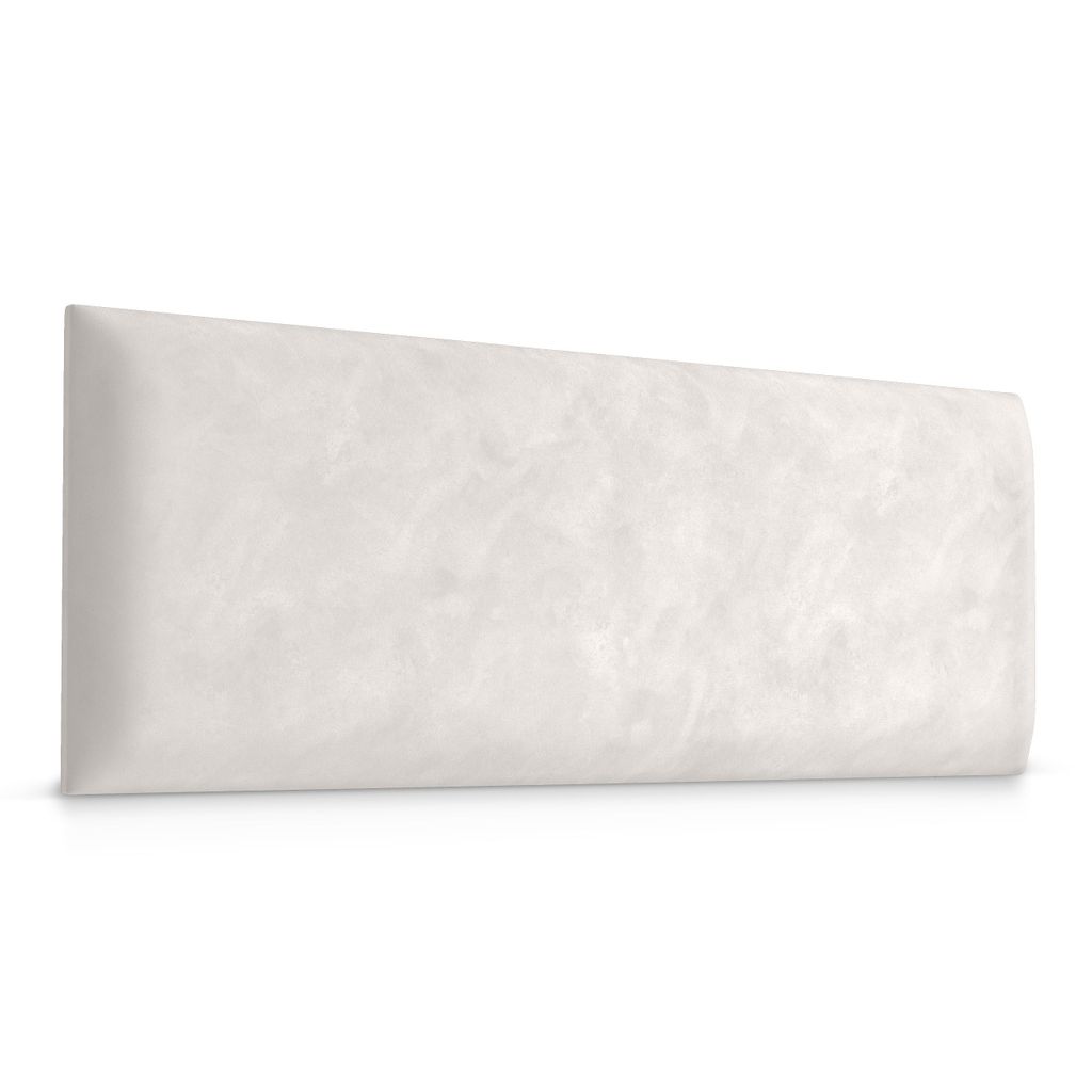Muralo Polsterpaneel WANDKISSEN Wandpolster Bettkopfteil Wandpaneel Creme 60 cm x 20 cm