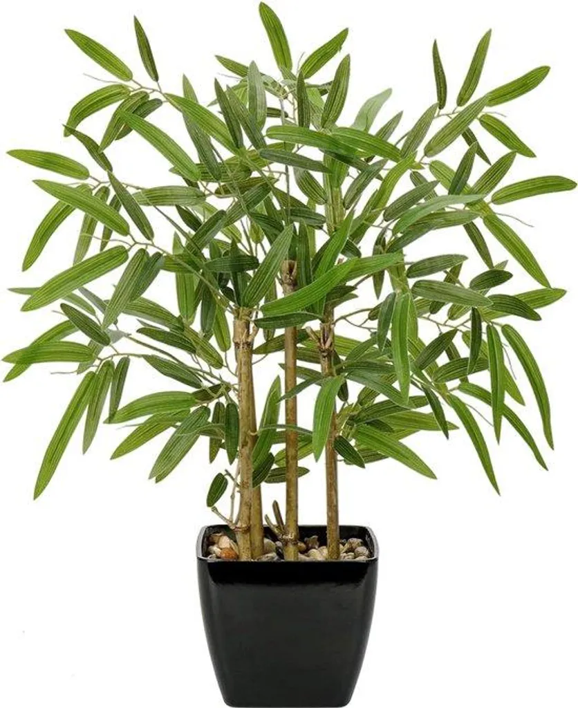 Bonsaï bambou artificiel 43 cm : la plante sans entretien toujours verte