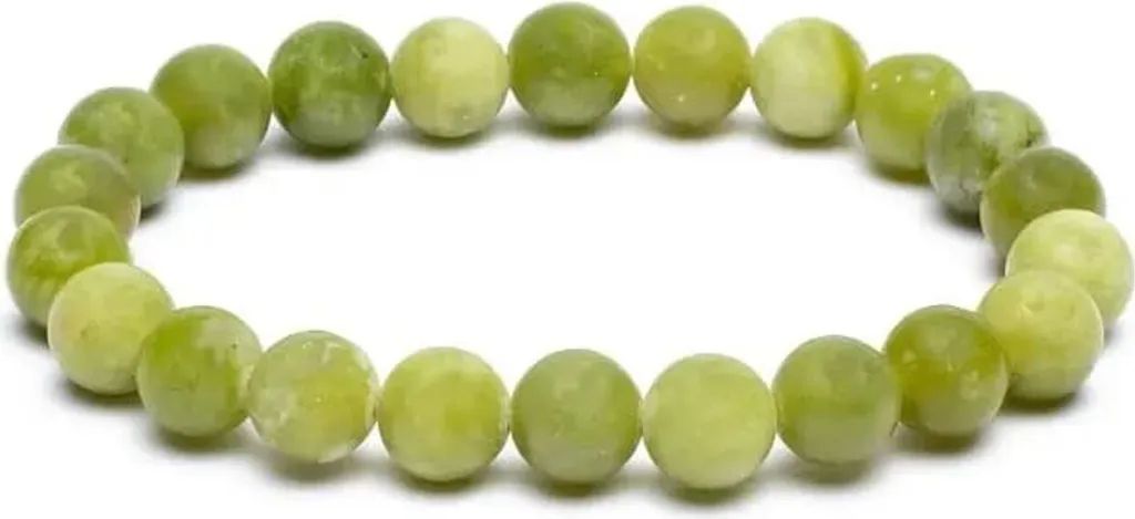 Mala Xinyi Jade Élastique 0,8 cm - Triple Pack de Bracelets en Pierre