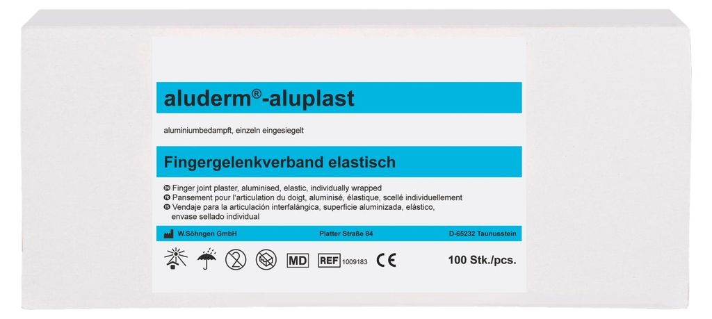 Wundpflaster Fingergelenkverband aluderm-aluplast elastisch Produktbild 