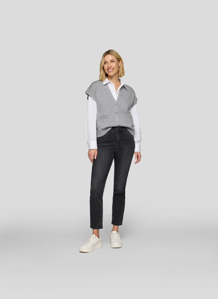 RABE Strickweste 5014 Silber 42
