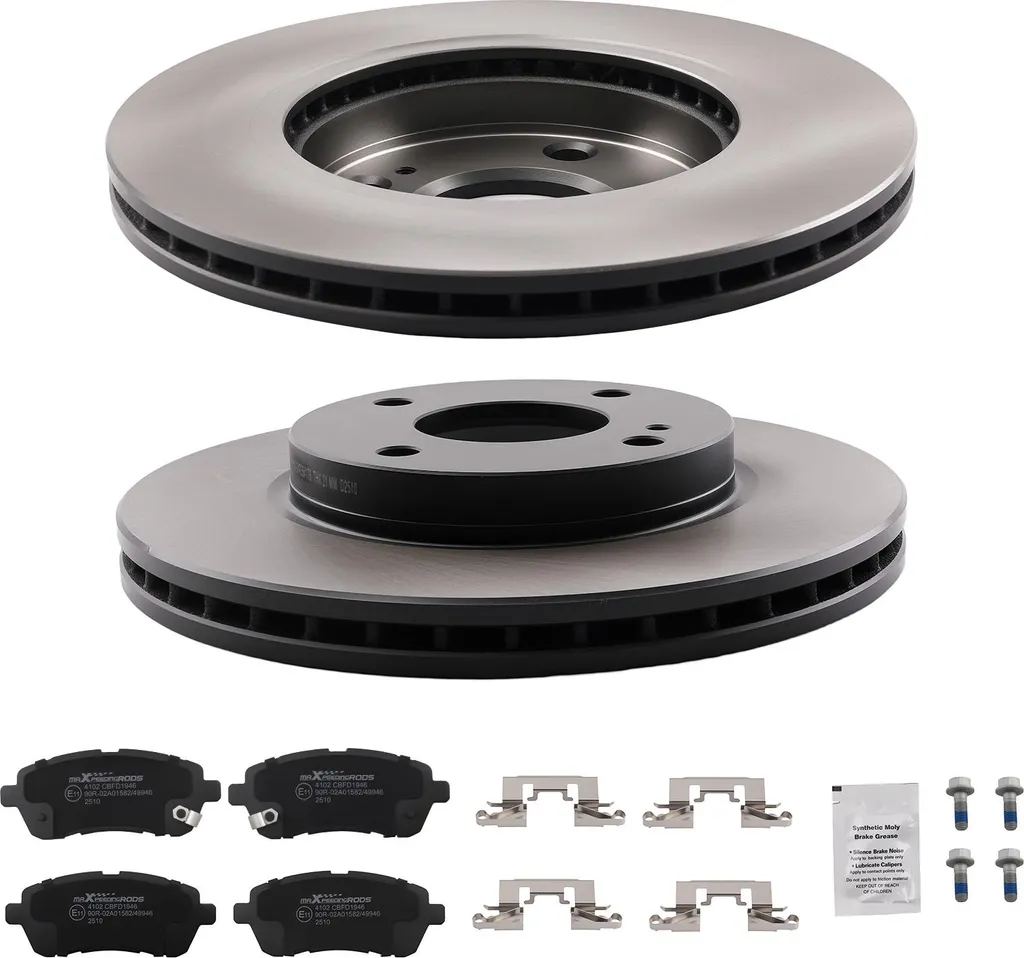 Supprimer Vibrations Freins Ford Fiesta VI - Disques 258mm et Plaquettes