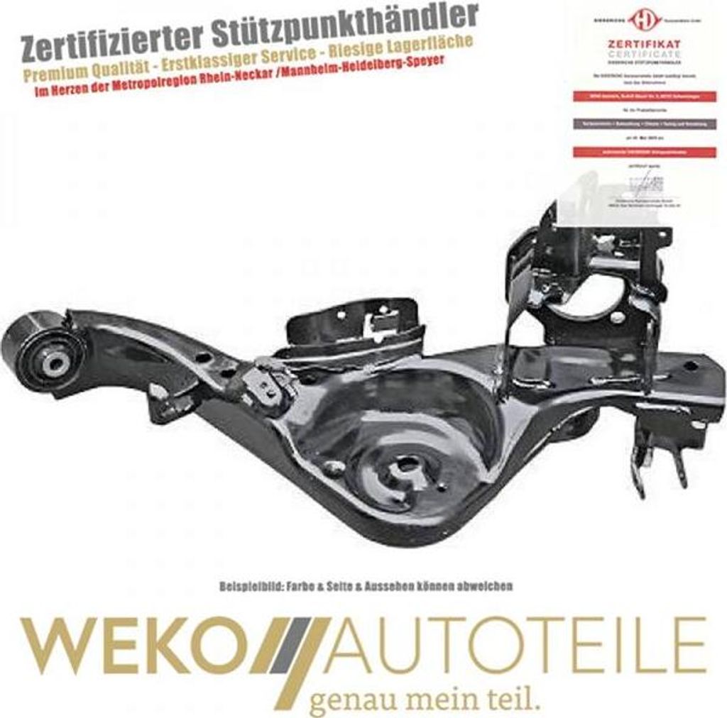 Lenker Radaufhängung hinten rechts DIEDERICHS 6045419 passend für NISSAN