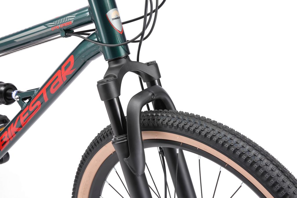 BIKESTAR Alu Kinder Jugend Mountainbike Vollgefedert, 21 Produktbild 4