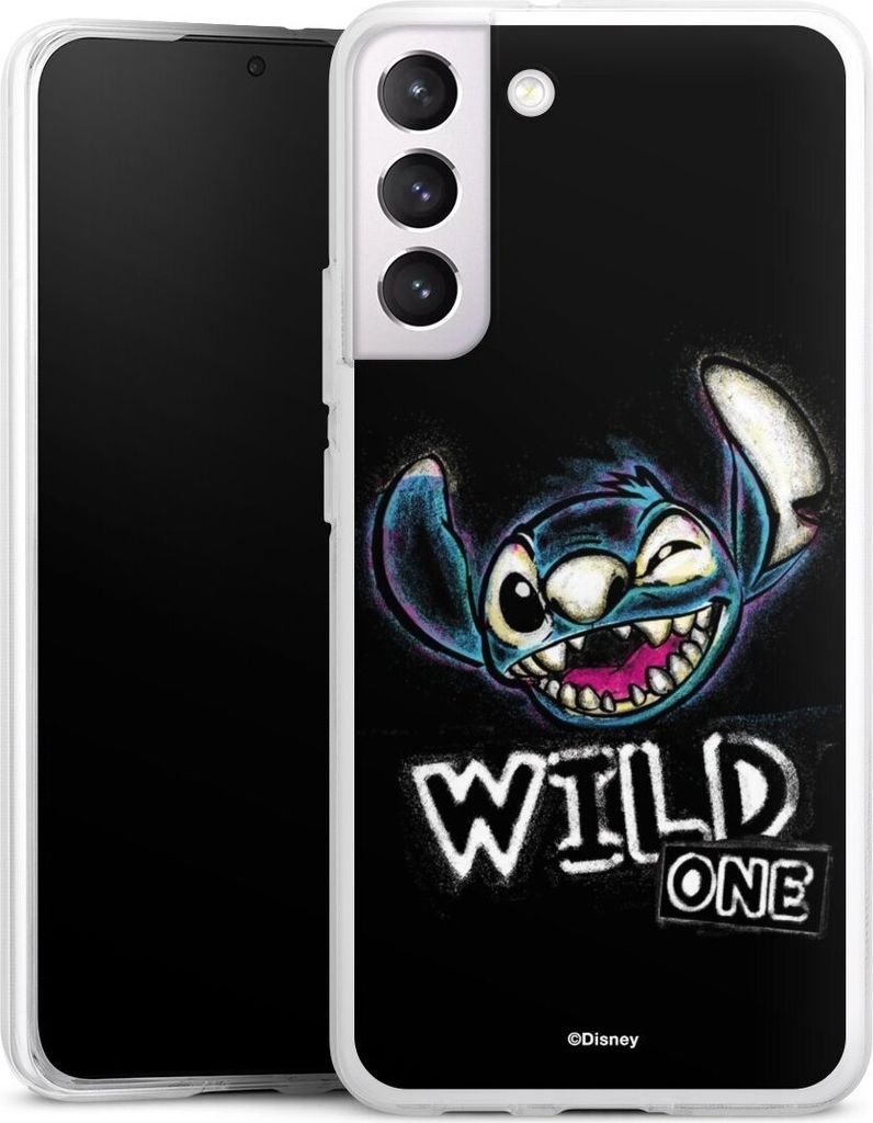 DeinDesign Handyhülle für Samsung Galaxy S22+ Silikon Hülle Case Smartphone Schutzhülle Disney Offizielles Lizenzprodukt Lilo & Stitch