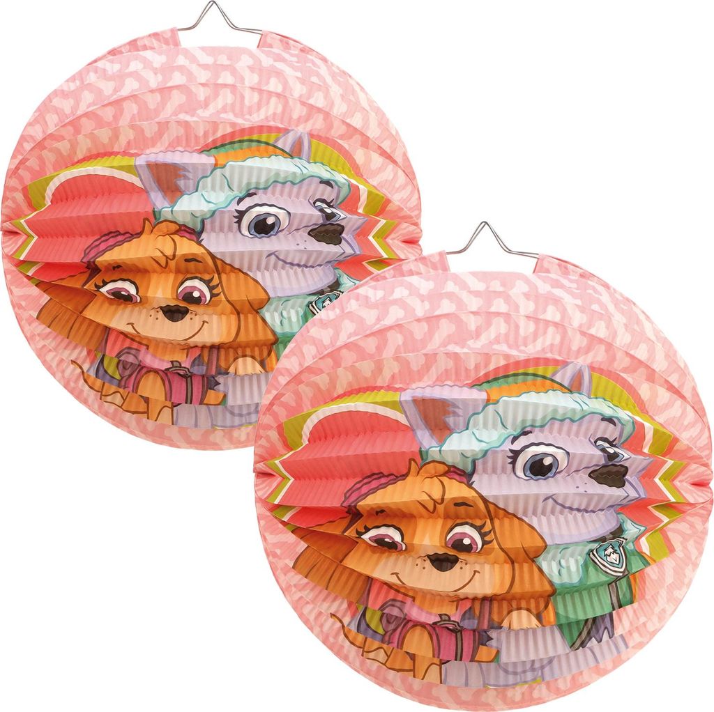 com-four® 2x Ballon-Laterne für Kinder - Papierlampion zur Produktbild 