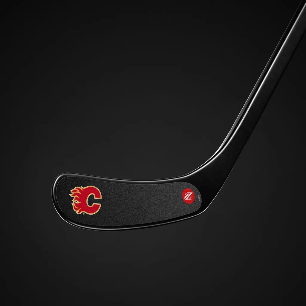 Grip de Palette Rezztek NHL Calgary Flames Noir avec Contrôle Amélioré