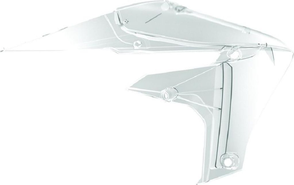 POLISPORT Kühlerspoiler transparent passend für Yamaha YZ250F/450F