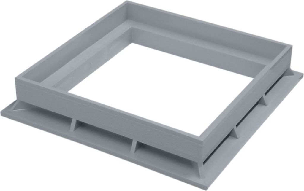 Marley Rahmen für Einlaufrost - Schachtdeckel 200x200mm Einlaufschacht Kanaldeckel Gully