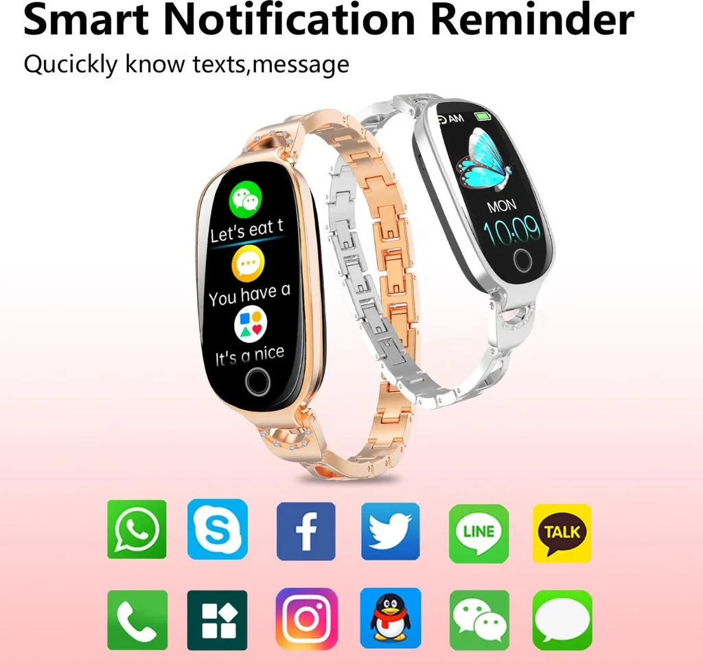 Recensione INF Smartwatch Donna: Acciaio, SpO2 e Pressione - Offerta - 6
