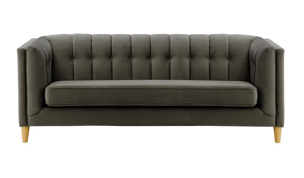 SLF24 - Dreisitzer-Sofa Sodre - anthrazit - Velluto 19