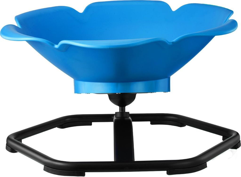 SucceBuy Kinderdrehstuhl mit zylindrischem Design, 100 kg Belastbarkeit, sensorisches Spielzeug mit rutschfestem Metallfuß zur Unterstützung von ...