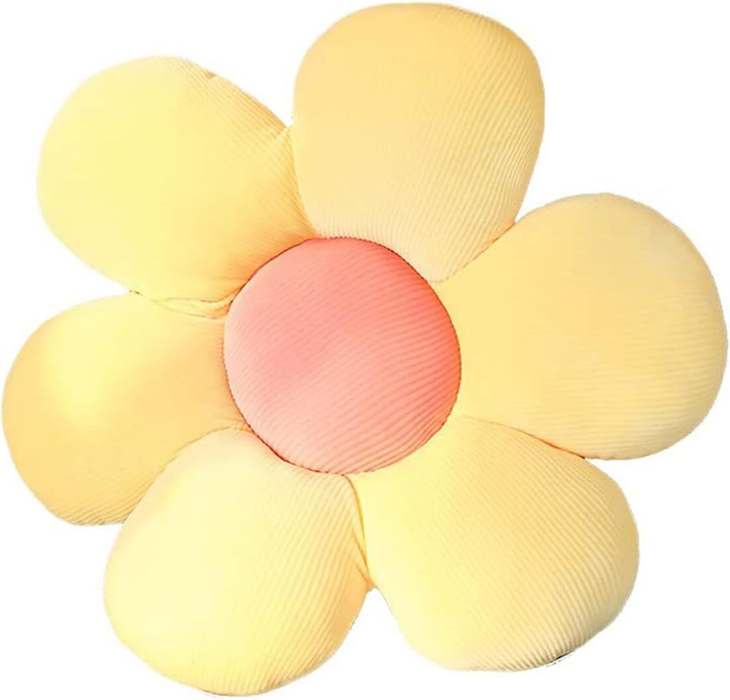 Blumenboden Kissen Tatami Blumenförmiges Plüsch-Dekor der bequemen Sitzkissen für Kinderzimmer Hause Sofa Dekoration A 50CM