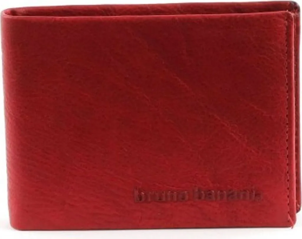 Portafoglio Africa bruno banani in Pelle Rossa - Compagno di Avventure