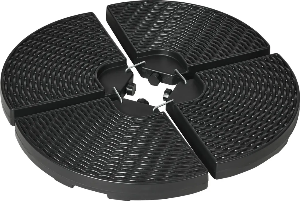 Base de parasol pour balcon et terrasse réglable et facile à remplir
