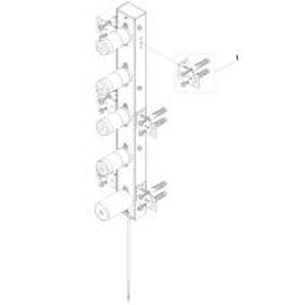 DORNBRACHT 3531297090 UP-Wandeinbaukasten für Handtuch