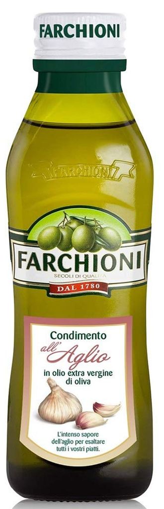Huile d'olive à l'ail, 250 ml - Farchioni Image du produit 