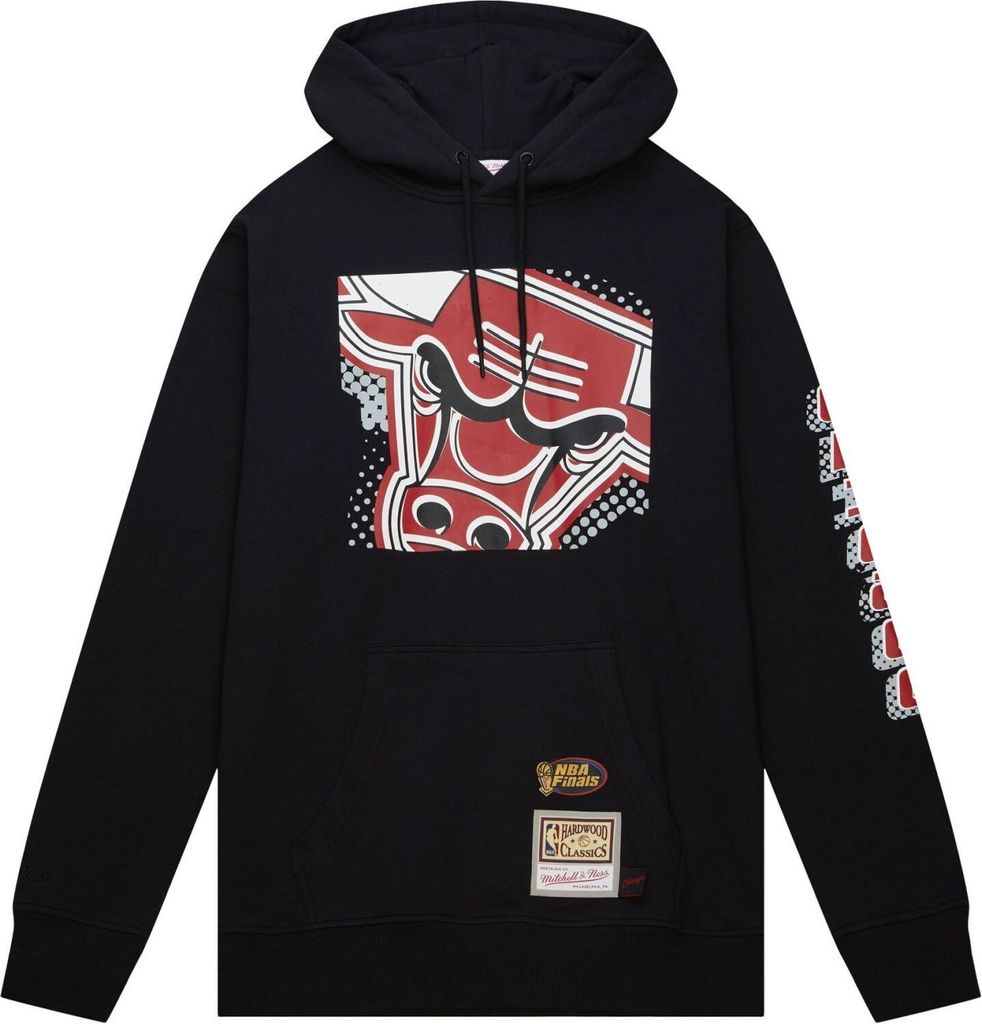Mitchell & Ness Fleece Hoody - BIG FACE Chicago Bulls - M Produktbild 