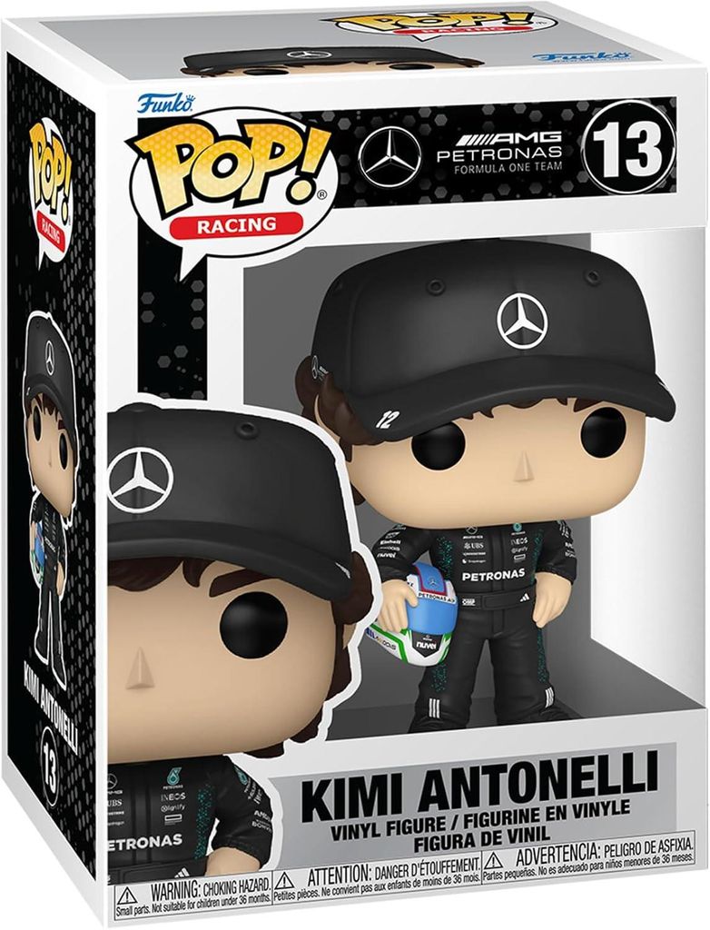 Figurka vinylowa POP! Kimi Antonelli F1 9 cm - Funko Obrázok produktu 