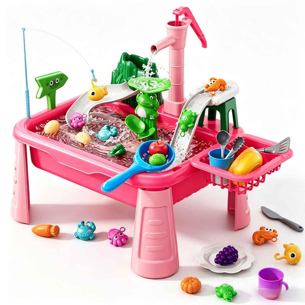 Zimilo - Set da cucina per bambini con lavastoviglie Immagine del prodotto 