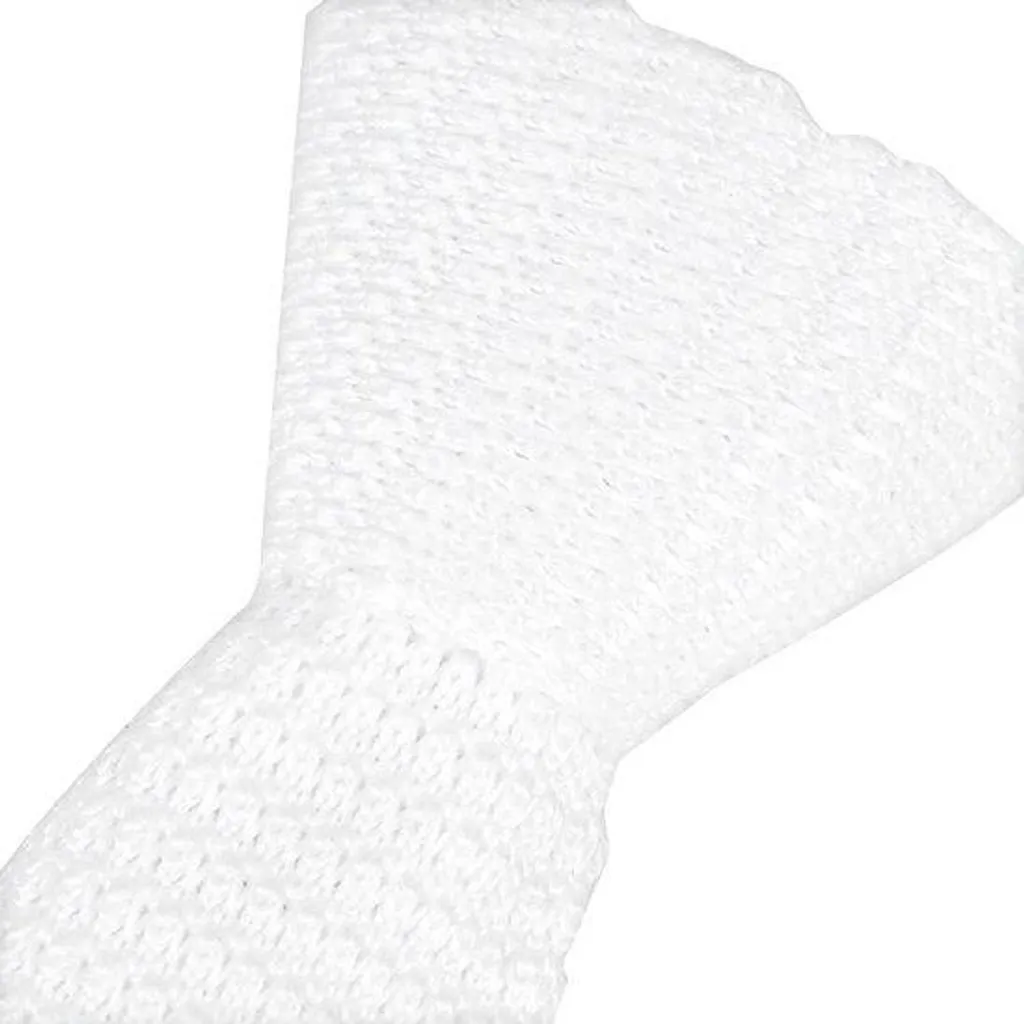 Bandeau d'équitation confortable et imperméable en polyester blanc