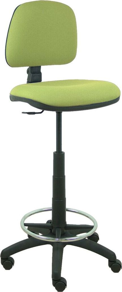 Isso Bali hocker, olijgroen, met permanent contact Productafbeelding 