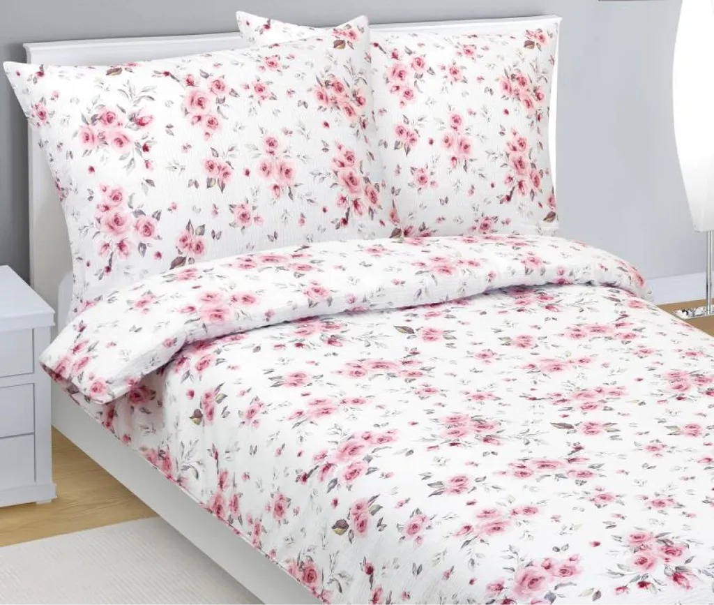 Set Crepe di Lino Rosa 140x200 | Qualità d'Altri Tempi 70x90