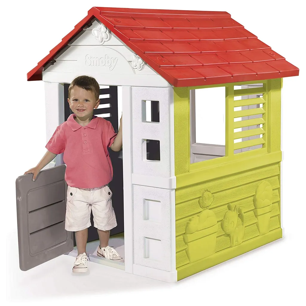 Smoby Lovely Maison : Maisonnette de Jeu Résistante avec Traitement Soleil - 3