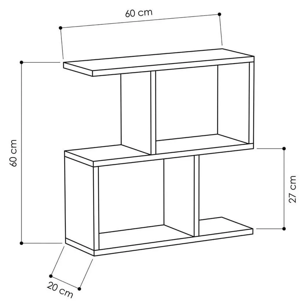 Table de rangement bout de canapé 60 cm pour poser télécommandes et café - 5