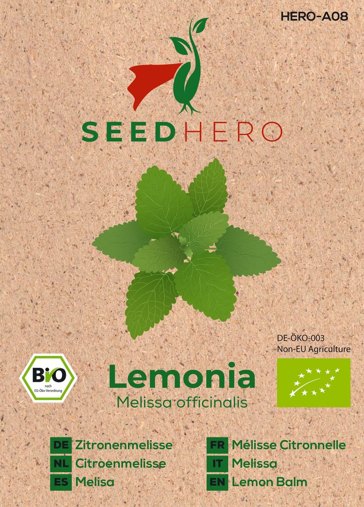 Seedhero  Zitronenmelisse Samen Produktbild 