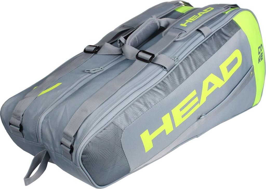 Head Core 6 Green/Neon Yellow Tennistasche Obrázok produktu 