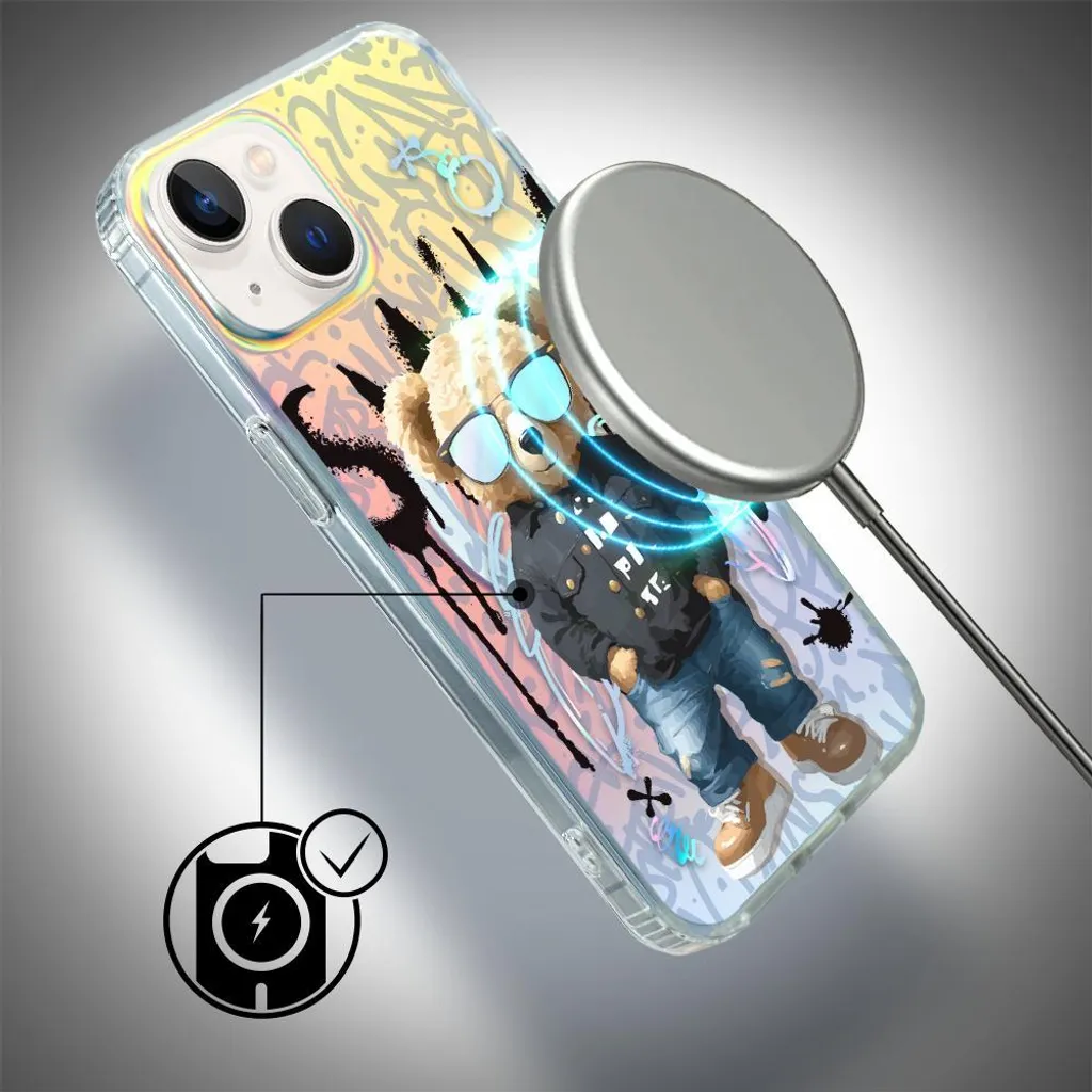 Étui iPhone 13 MagSafe Anti-Choc Design Original pour Look Unique