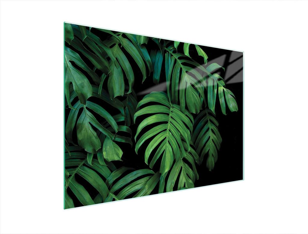 Glasschneidebrett 40x30 MONSTERA