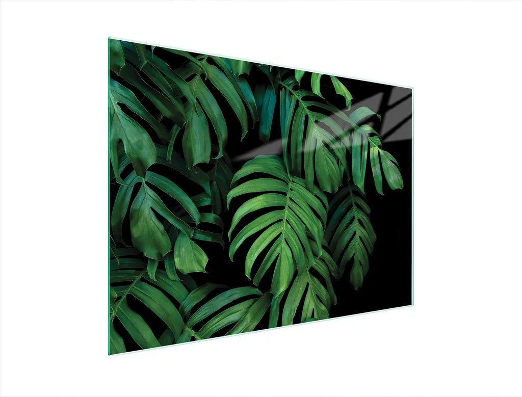Tagliere di Design in Vetro 40x30 MONSTERA - Eccellenza in Cucina