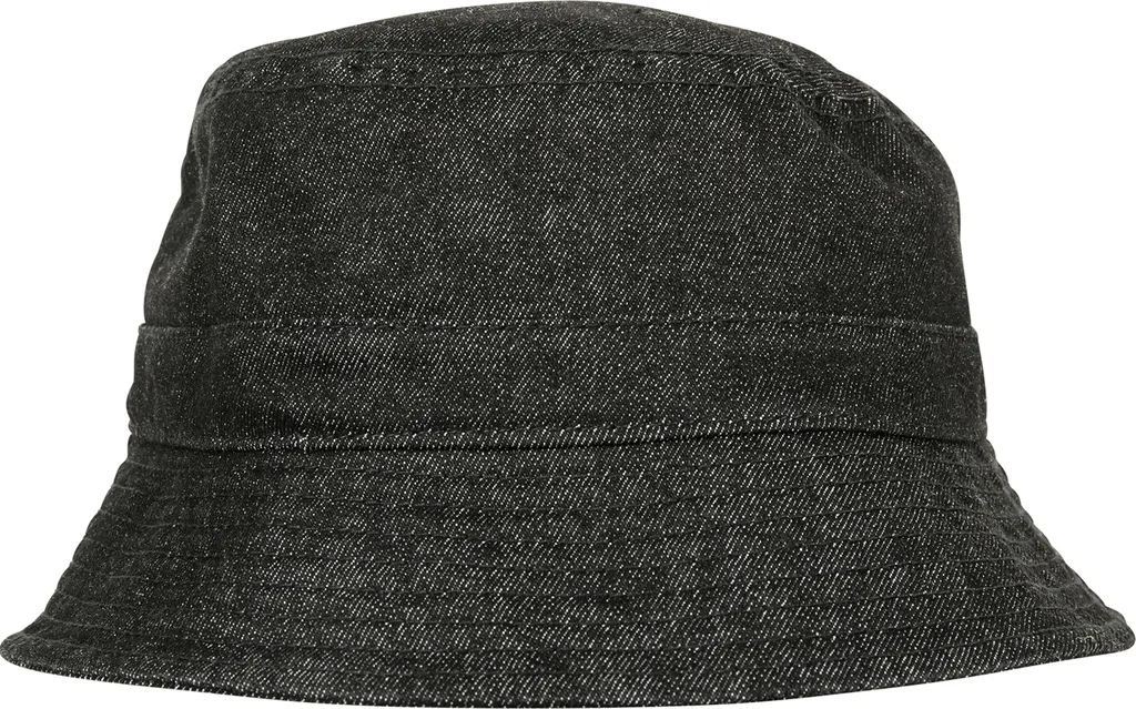 Chapeau Bucket Streetwear Denim Noir Gris : Accessoire Idéal en Extérieur