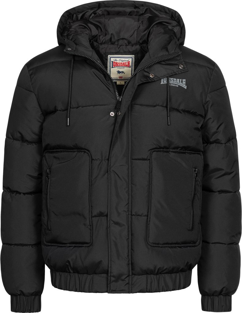 Lonsdale Dollagh Winterjacke Schwarz Gre XXL Produktbild 