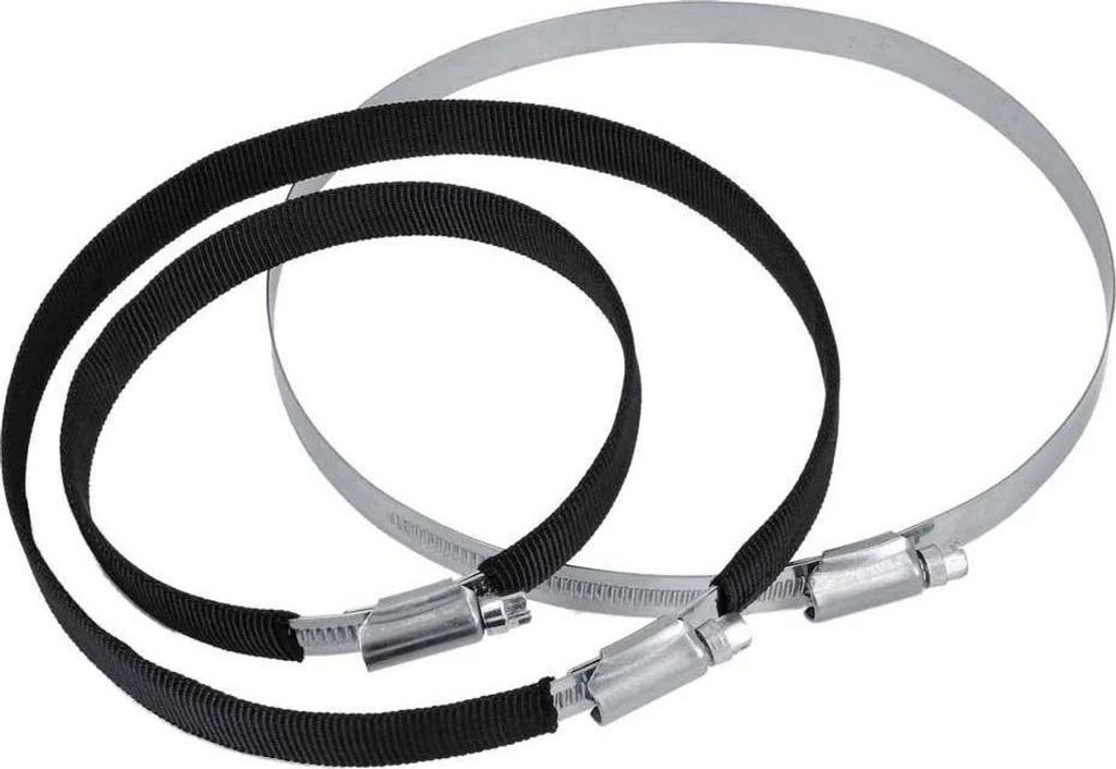 Best Divers Tank Band Ss 12 Mm Taucherflaschen-klemme Schwarz,Silber 170-190 mm Schwarz,Silber 170-190 mm